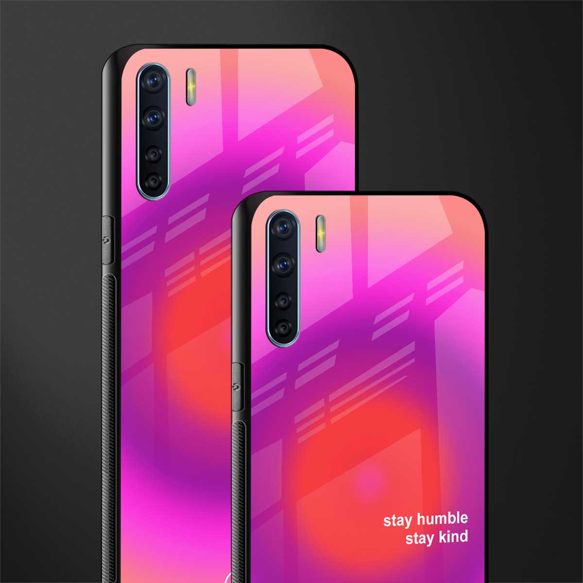 stay kind glass case for oppo f15 image-2