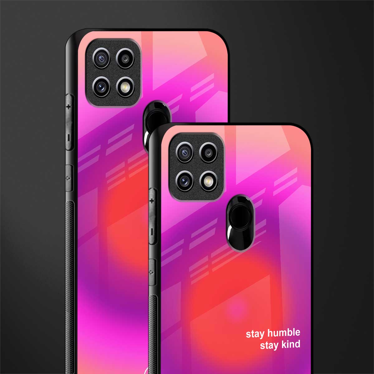 stay kind glass case for oppo a15s image-2
