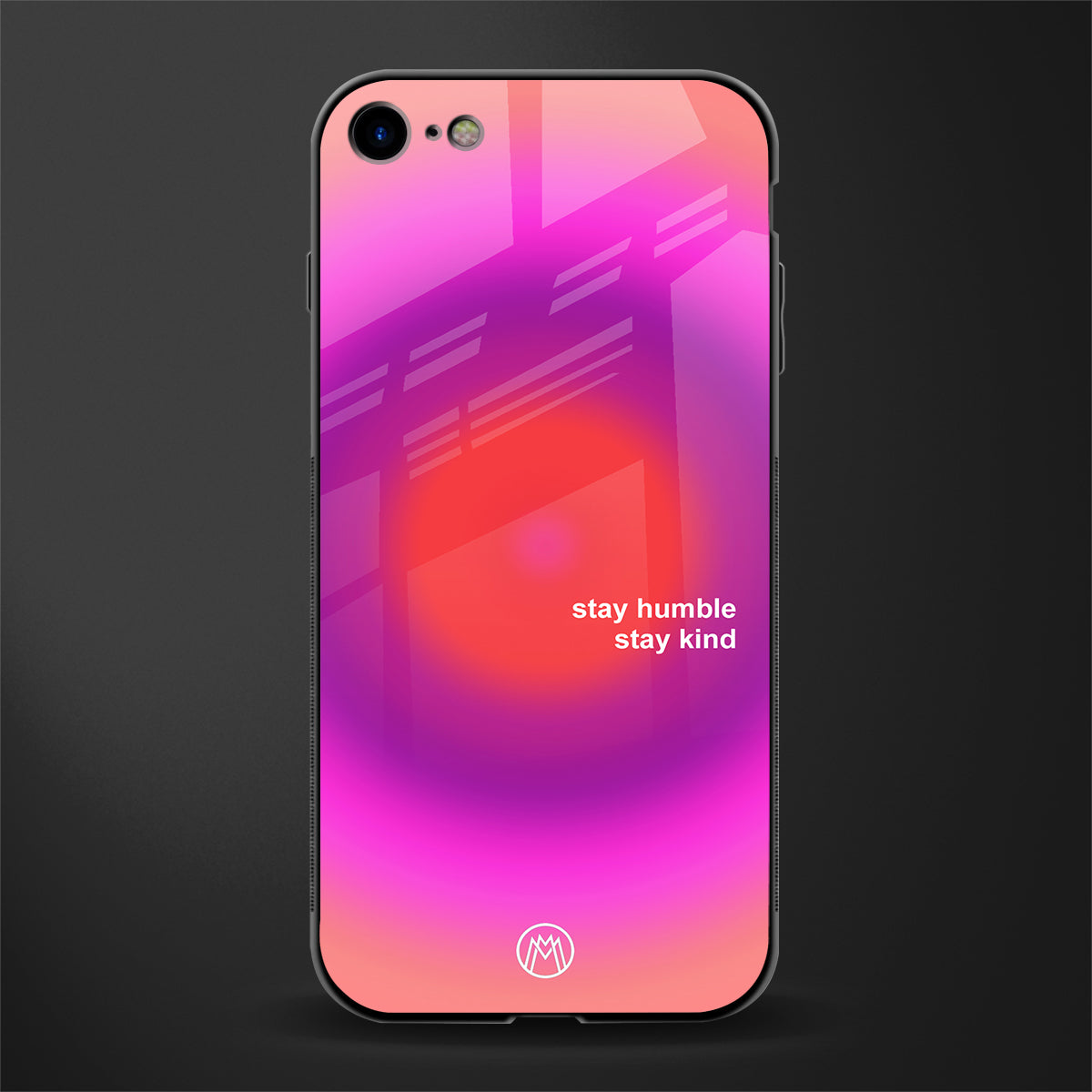 stay kind glass case for iphone se 2020 image