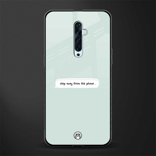 step away from the phone glass case for oppo reno 2f image