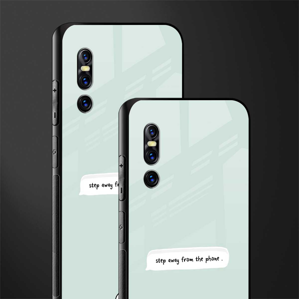 step away from the phone glass case for vivo v15 pro image-2