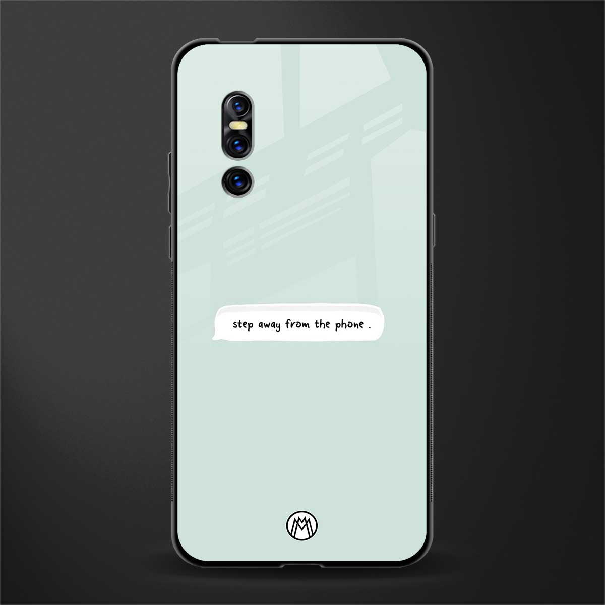 step away from the phone glass case for vivo v15 pro image