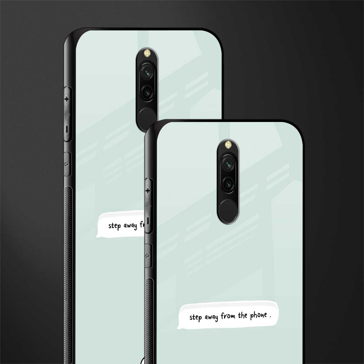 step away from the phone glass case for redmi 8 image-2