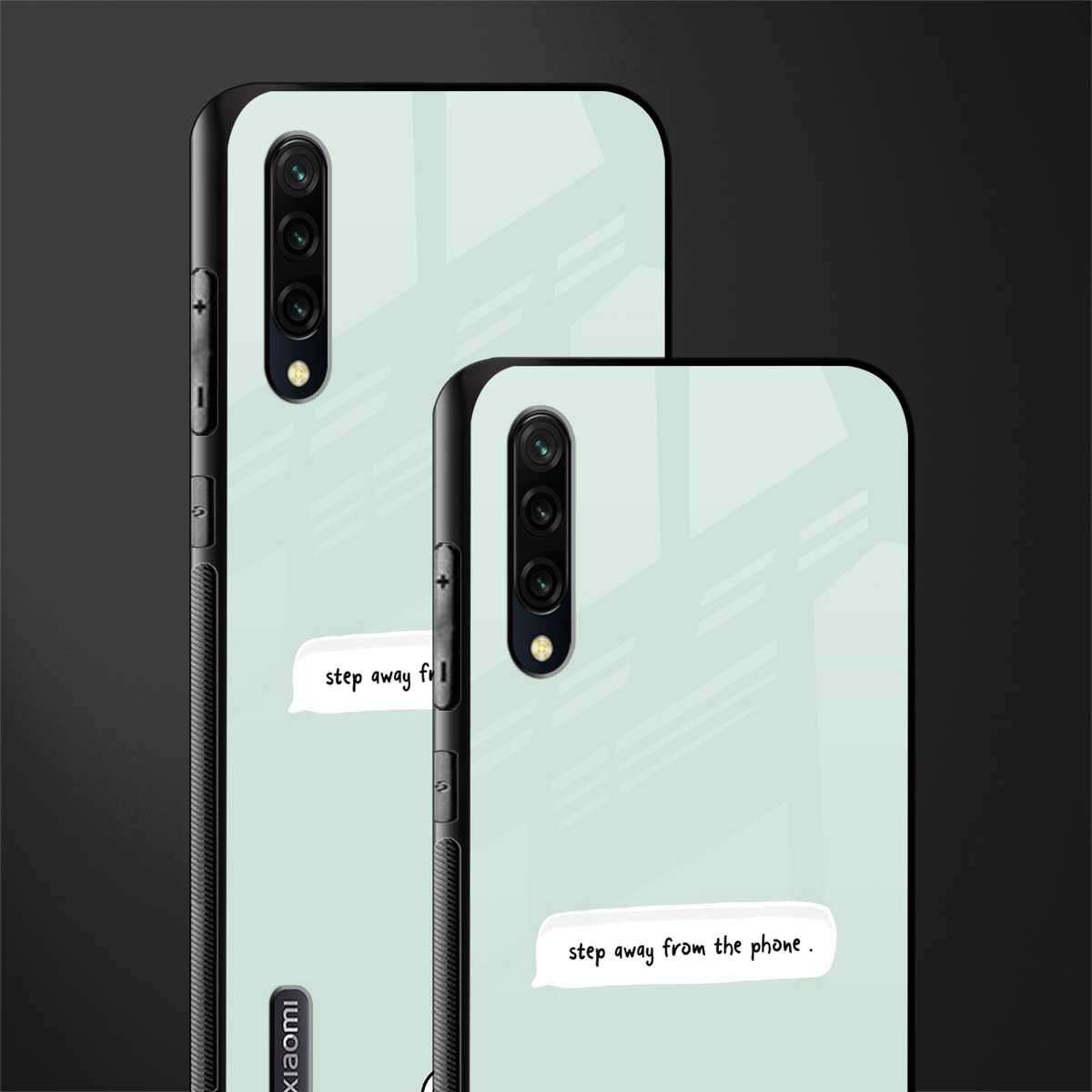 step away from the phone glass case for mi a3 redmi a3 image-2
