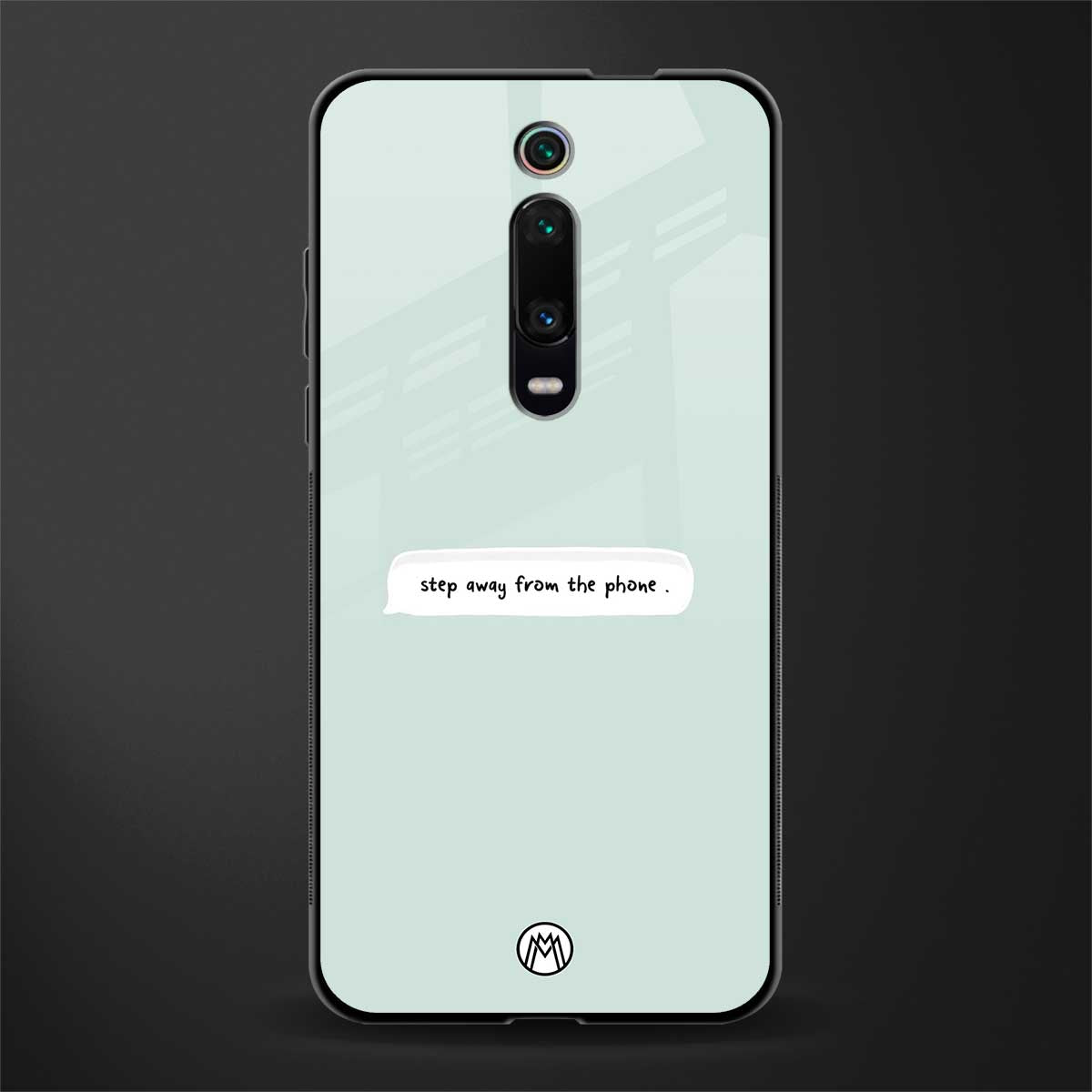 step away from the phone glass case for redmi k20 image