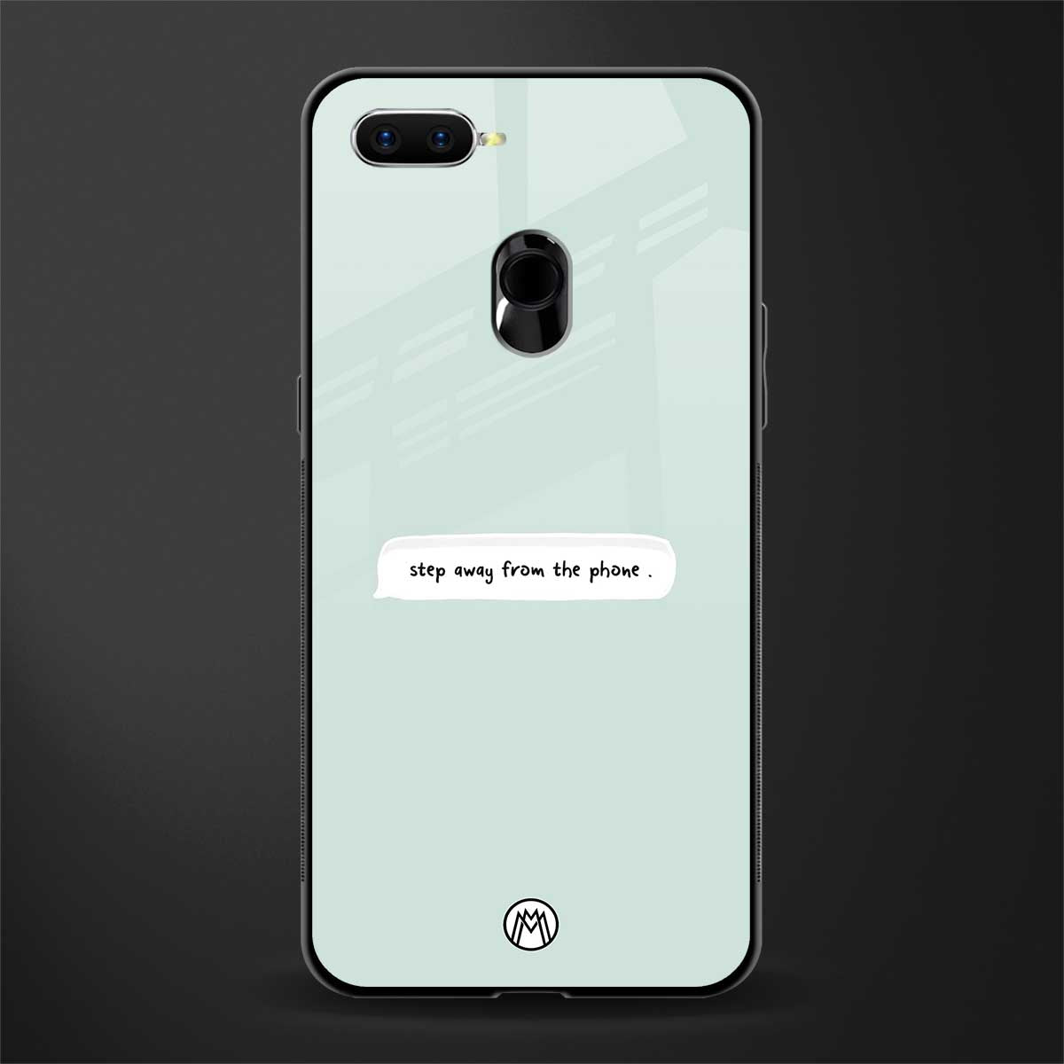 step away from the phone glass case for oppo a7 image