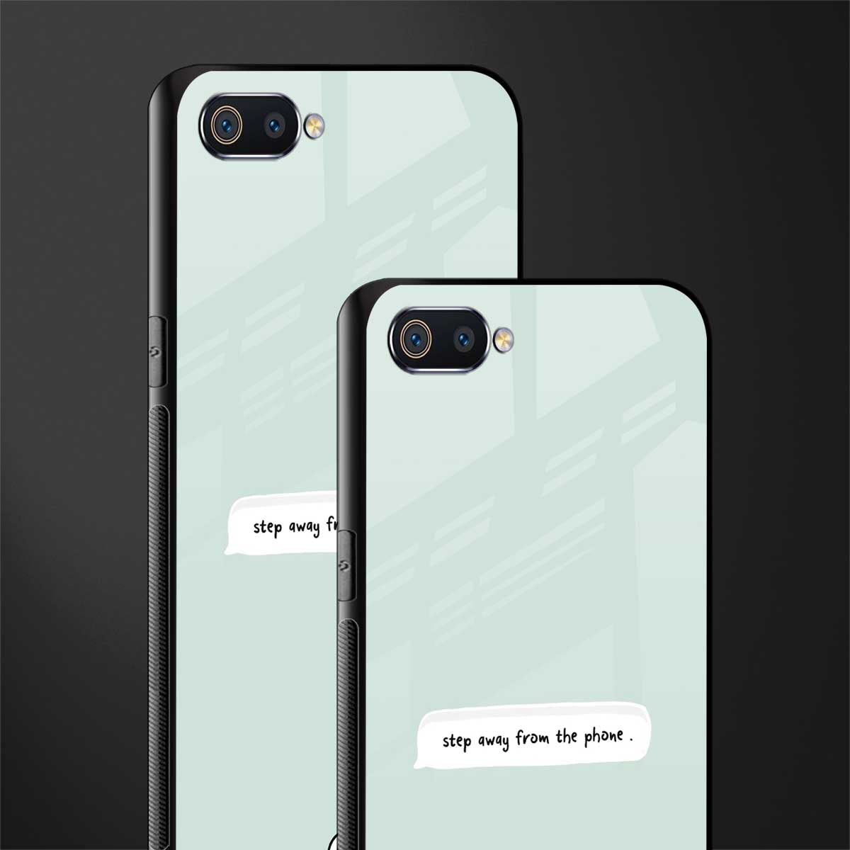 step away from the phone glass case for oppo a1k image-2