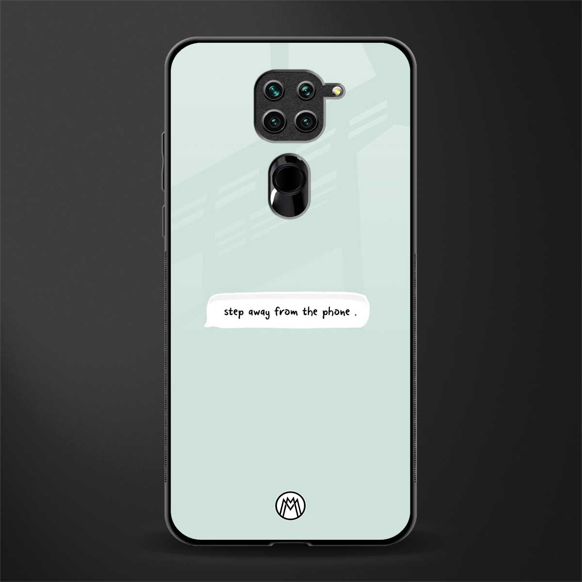 step away from the phone glass case for redmi note 9 image