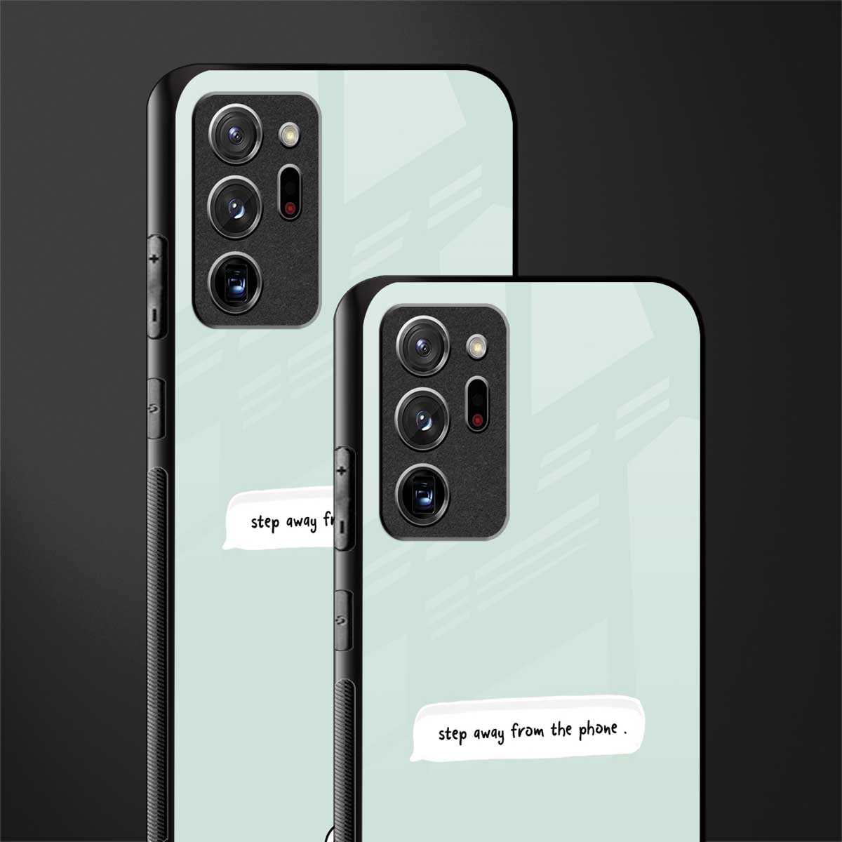 step away from the phone glass case for samsung galaxy note 20 ultra 5g image-2