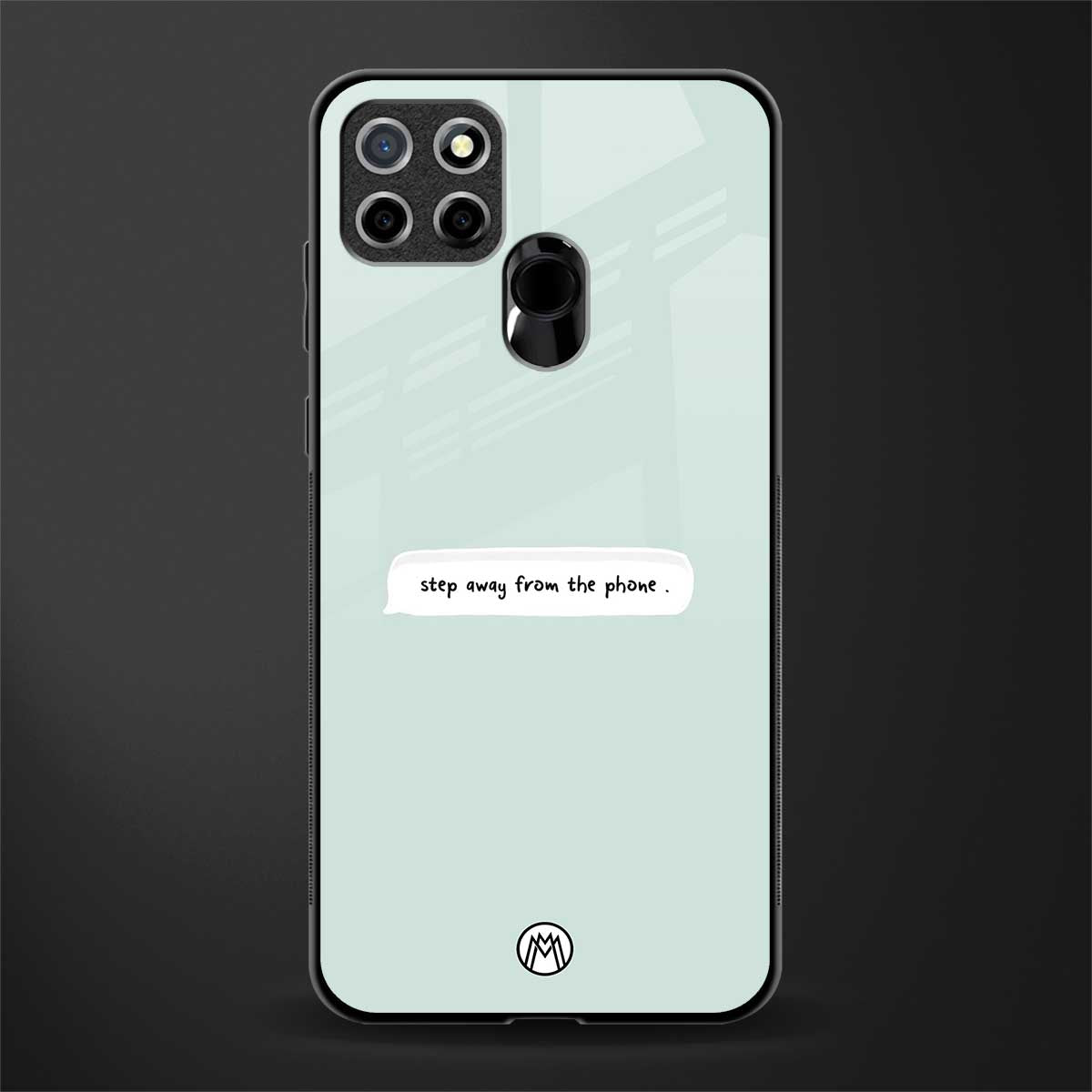 step away from the phone glass case for realme narzo 20 image