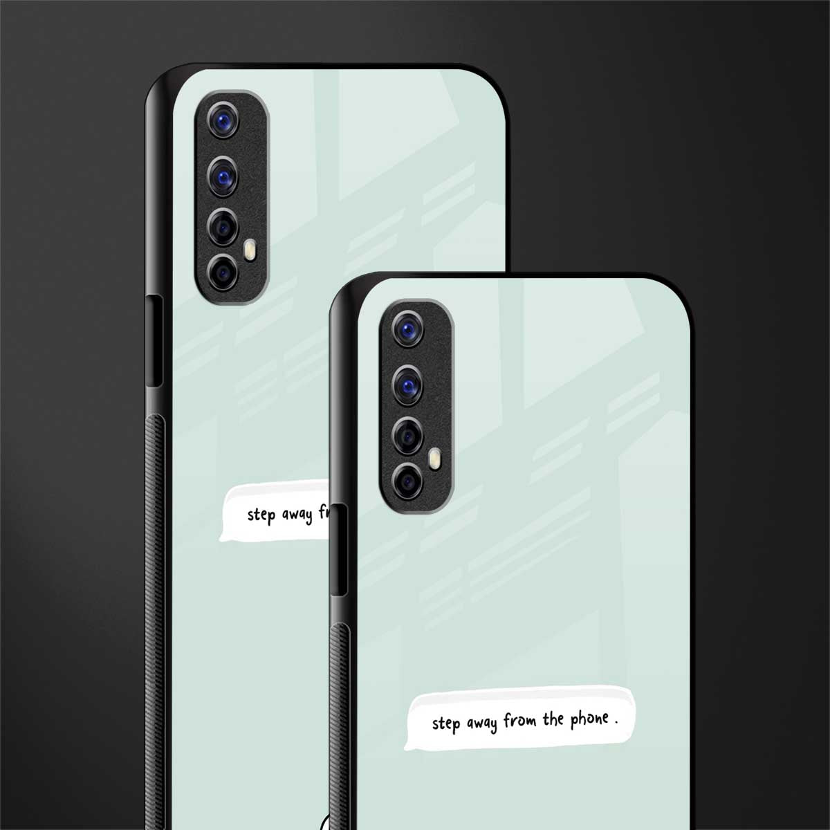 step away from the phone glass case for realme 7 image-2