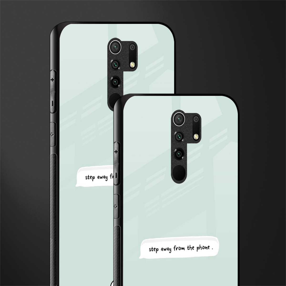 step away from the phone glass case for poco m2 image-2