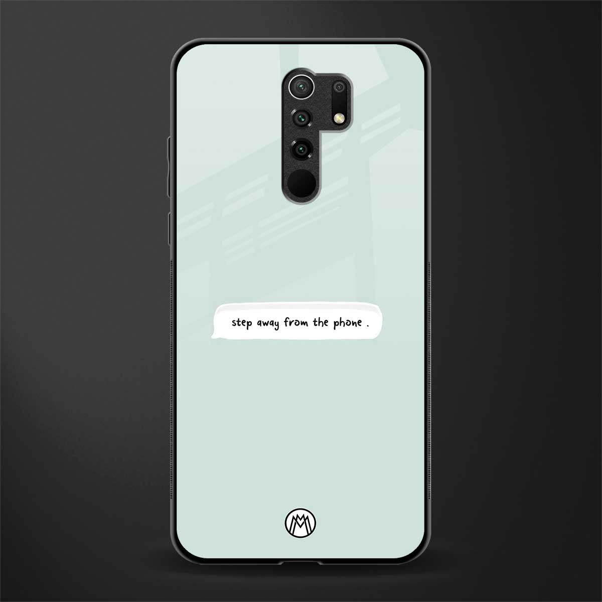 step away from the phone glass case for poco m2 image
