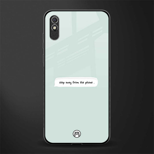 step away from the phone glass case for redmi 9a image