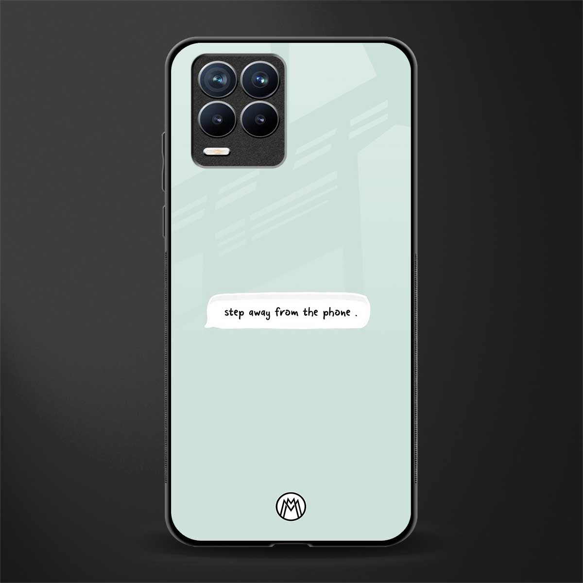 step away from the phone glass case for realme 8 4g image