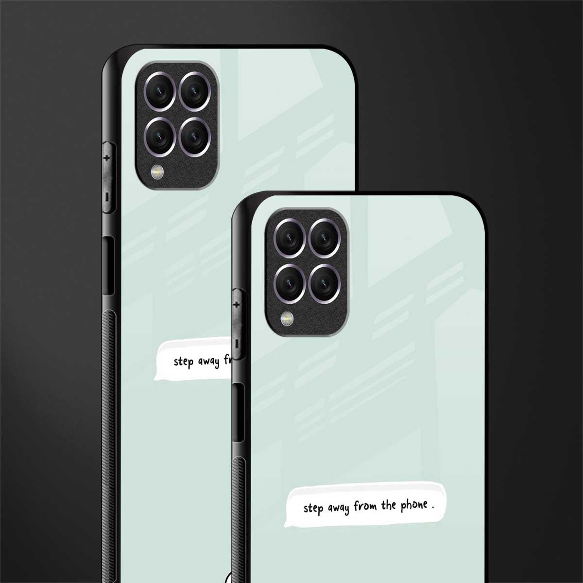 step away from the phone glass case for samsung galaxy f62 image-2