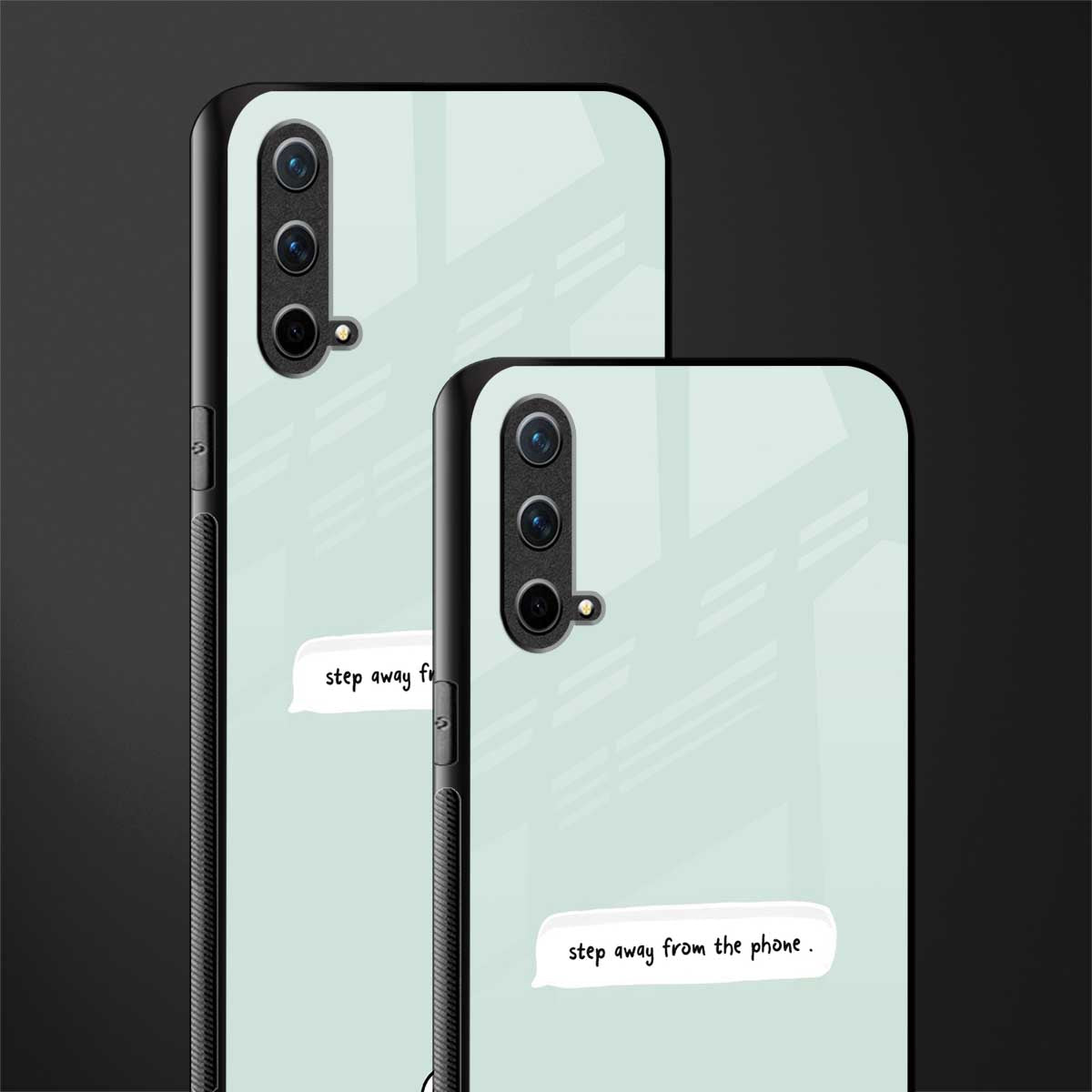step away from the phone glass case for oneplus nord ce 5g image-2