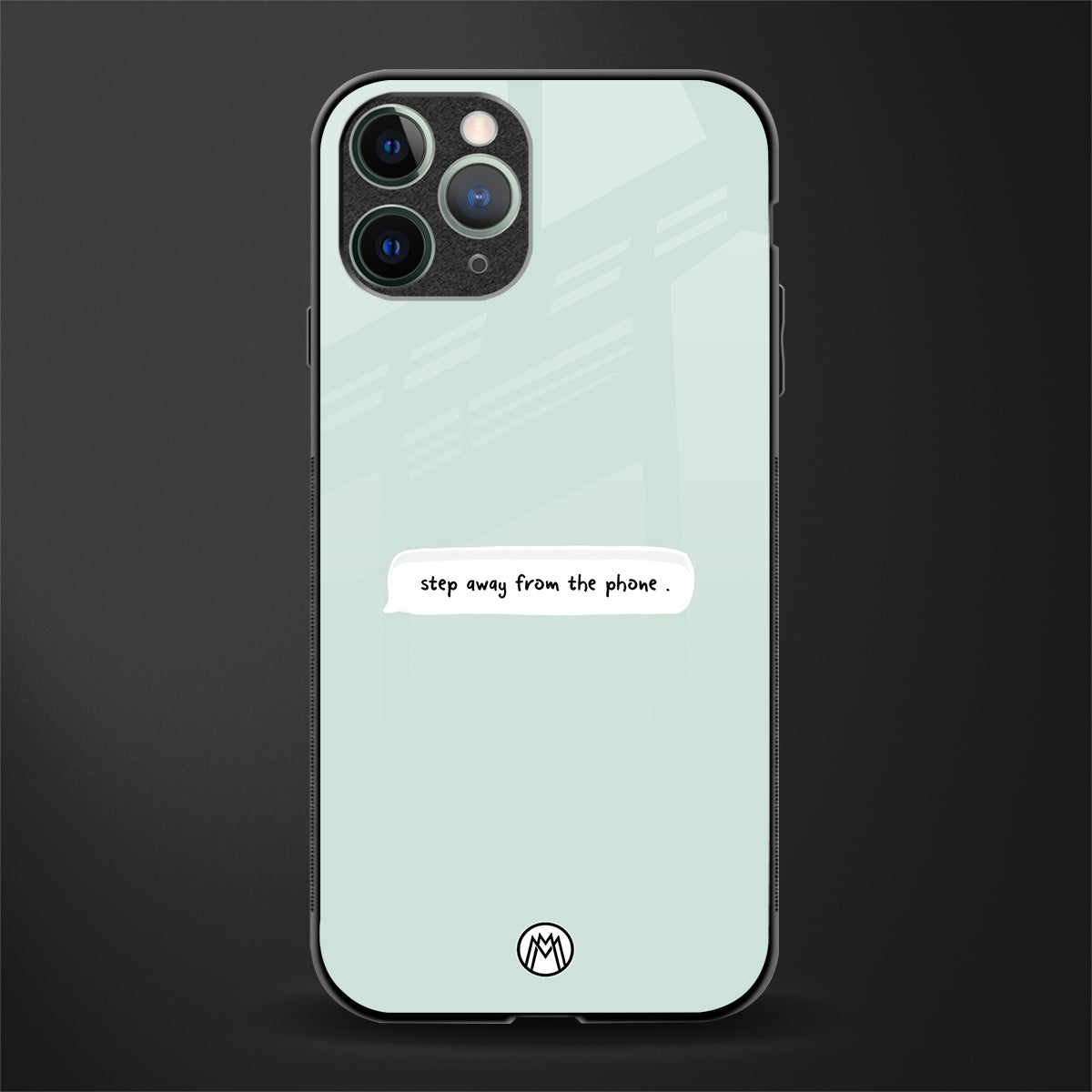 step away from the phone glass case for iphone 11 pro image