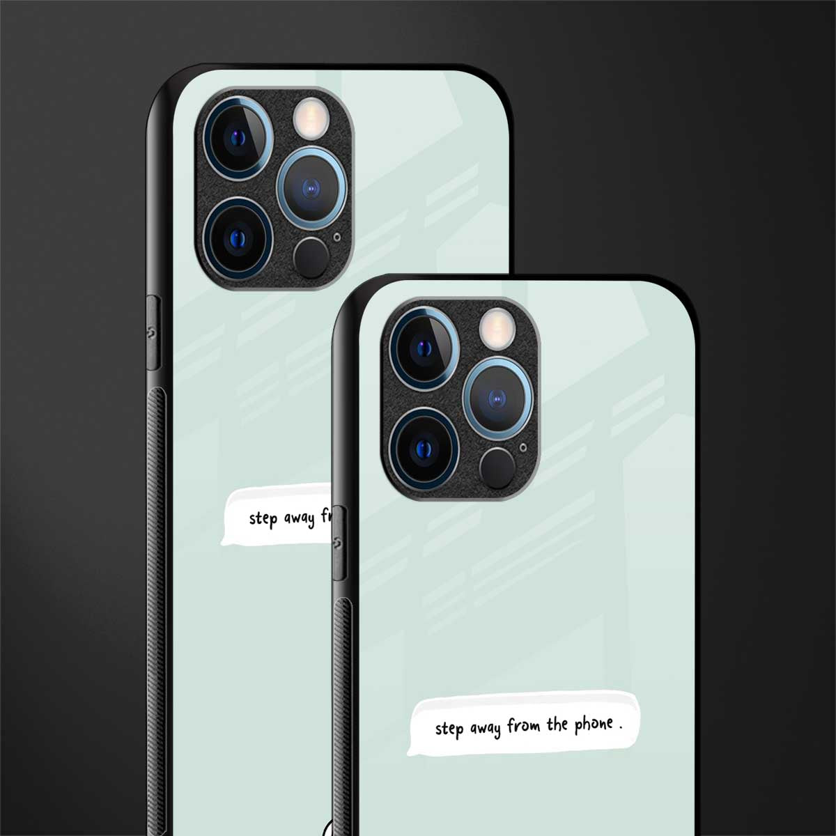 step away from the phone glass case for iphone 12 pro image-2