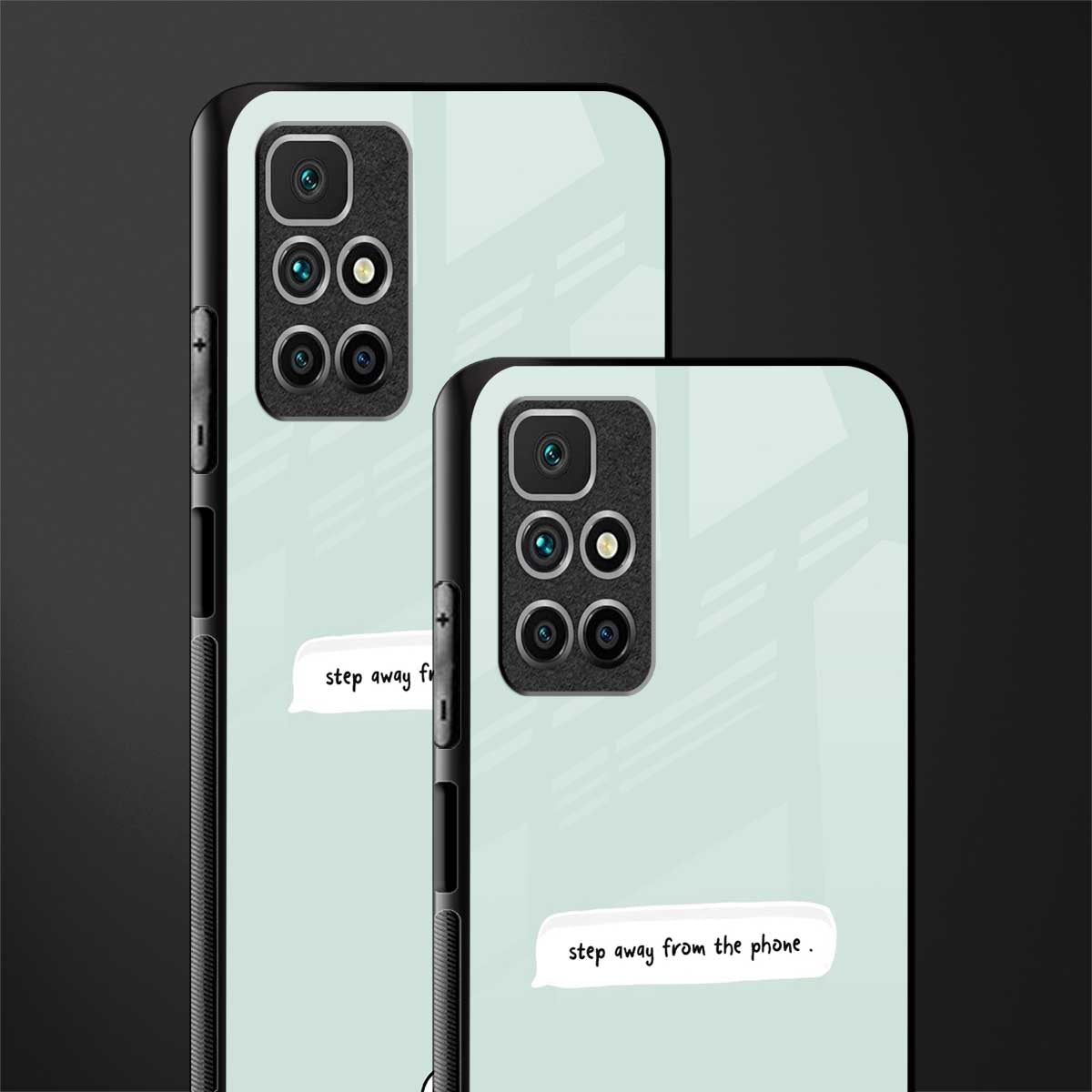 step away from the phone glass case for redmi 10 prime image-2