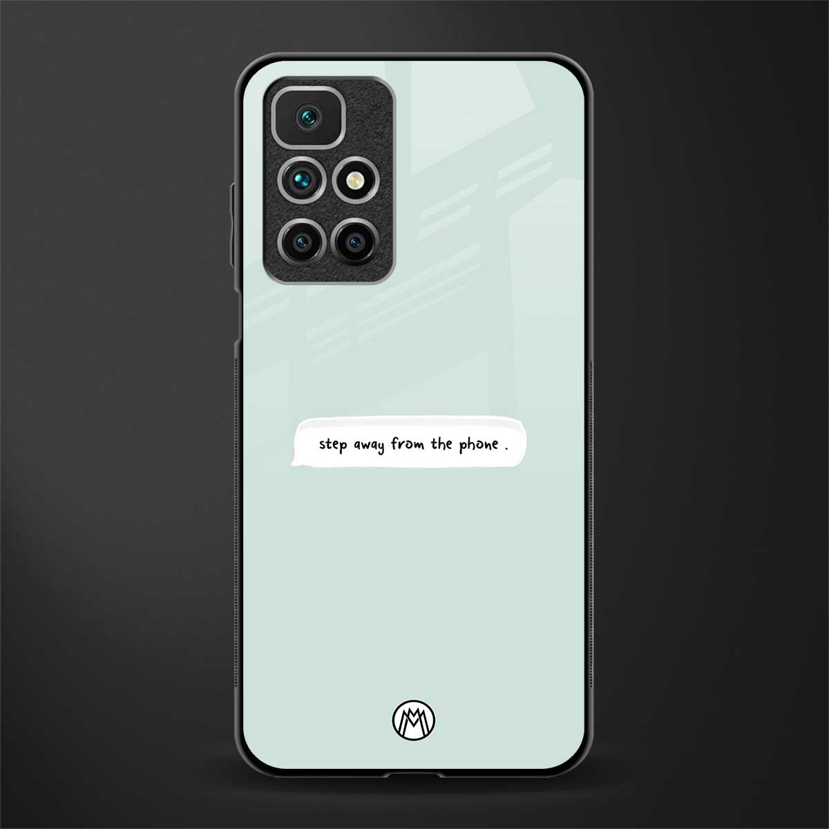 step away from the phone glass case for redmi 10 prime image