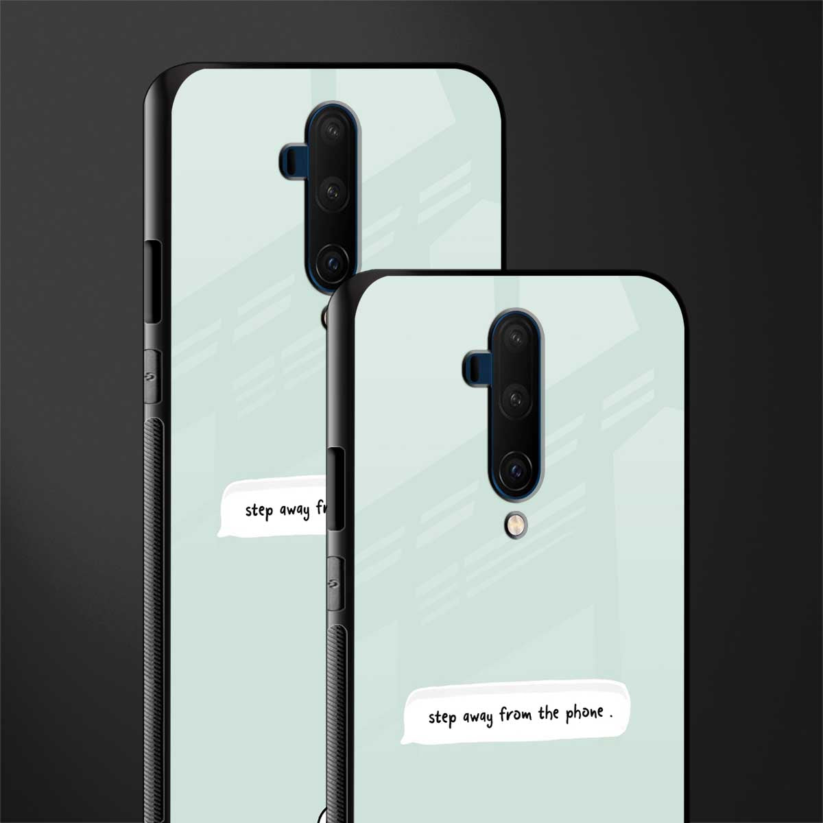 step away from the phone glass case for oneplus 7t pro image-2
