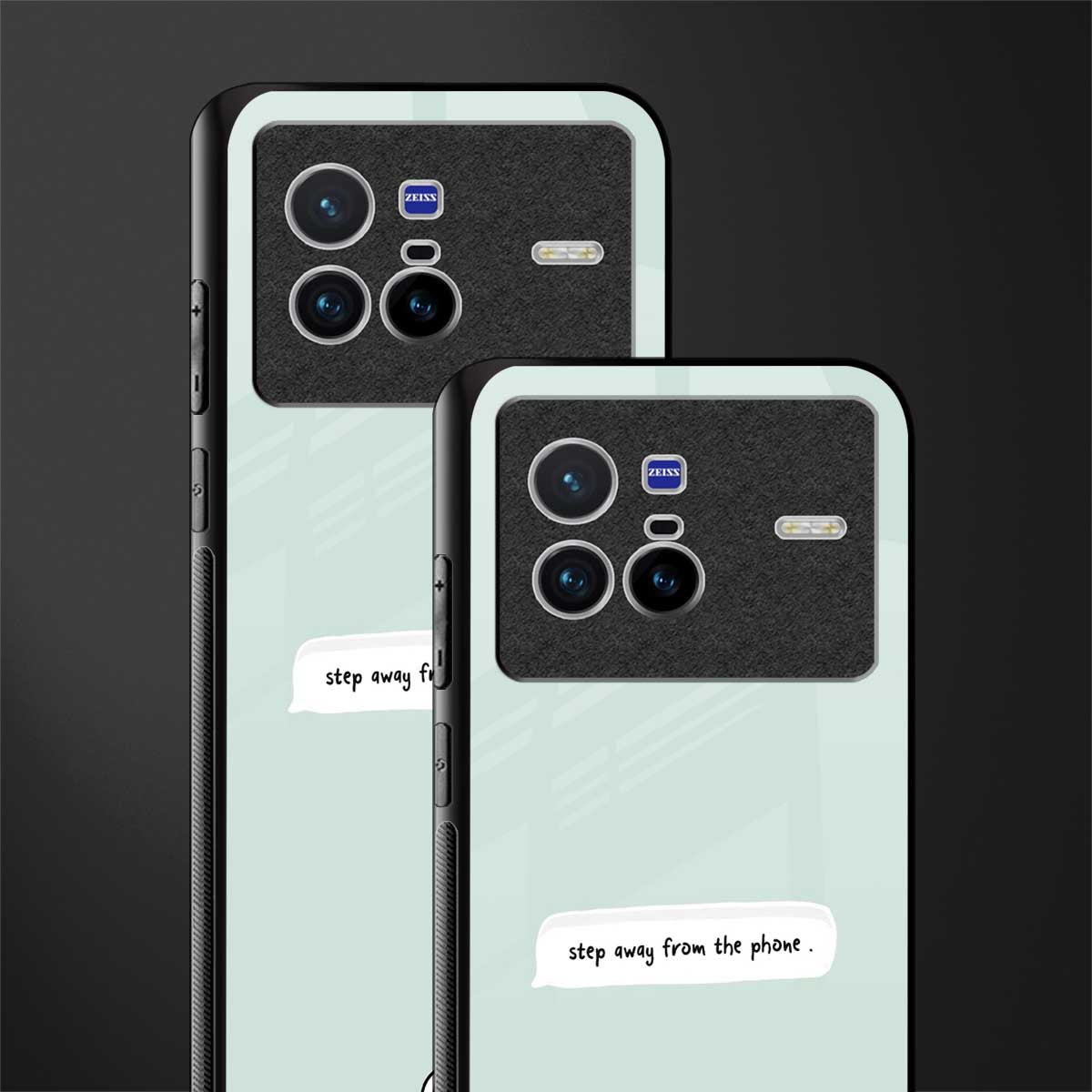 step away from the phone glass case for vivo x80 image-2