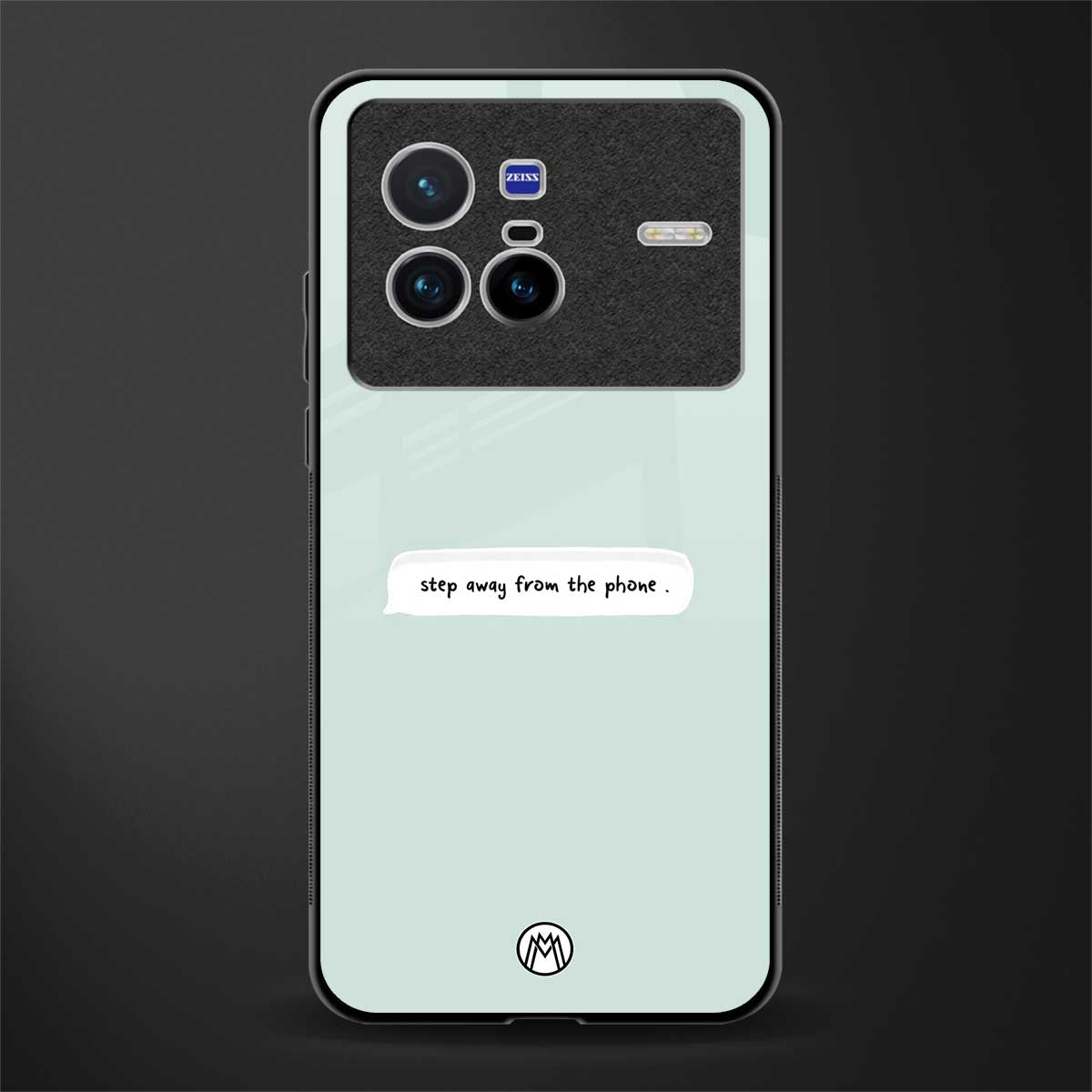 step away from the phone glass case for vivo x80 image