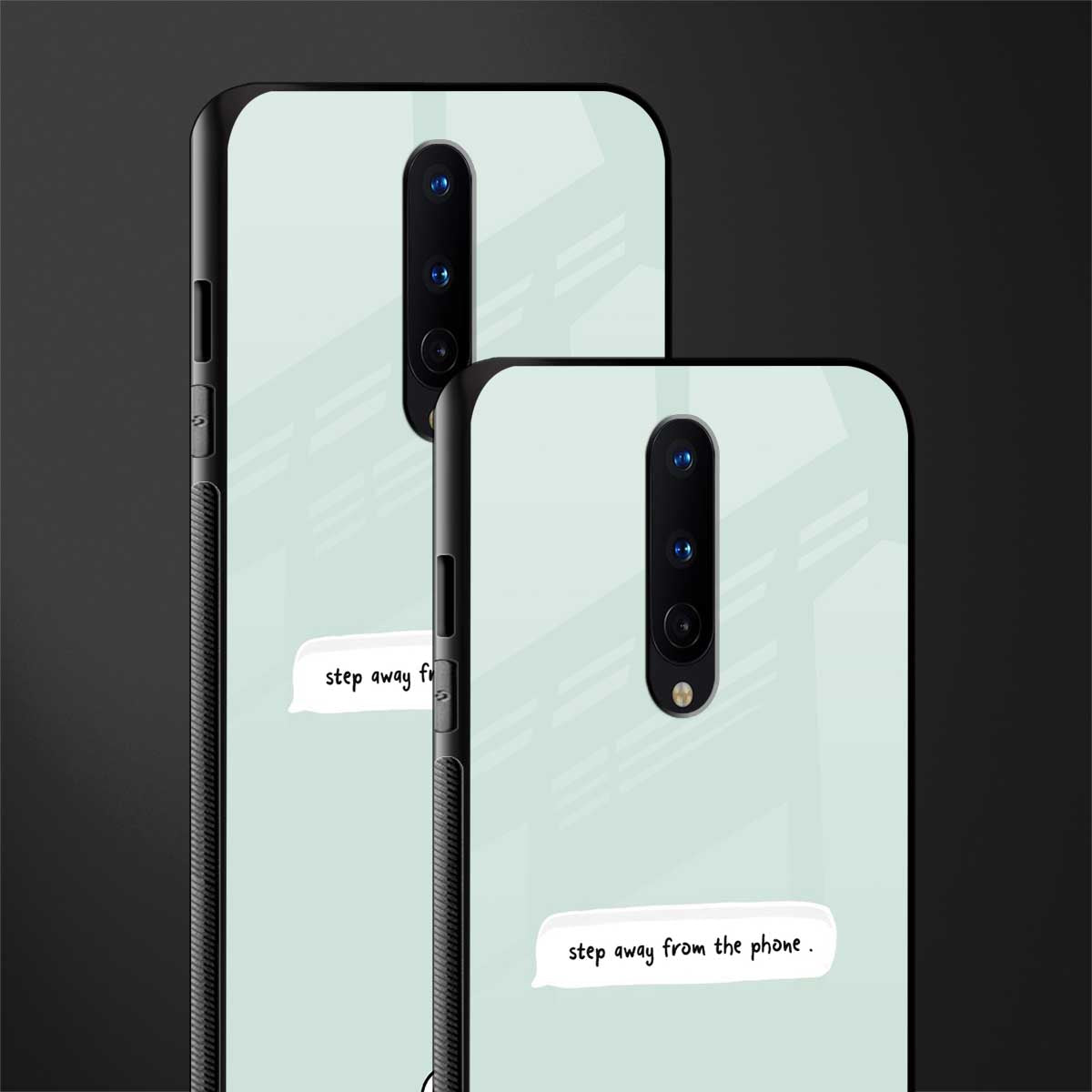 step away from the phone glass case for oneplus 8 image-2