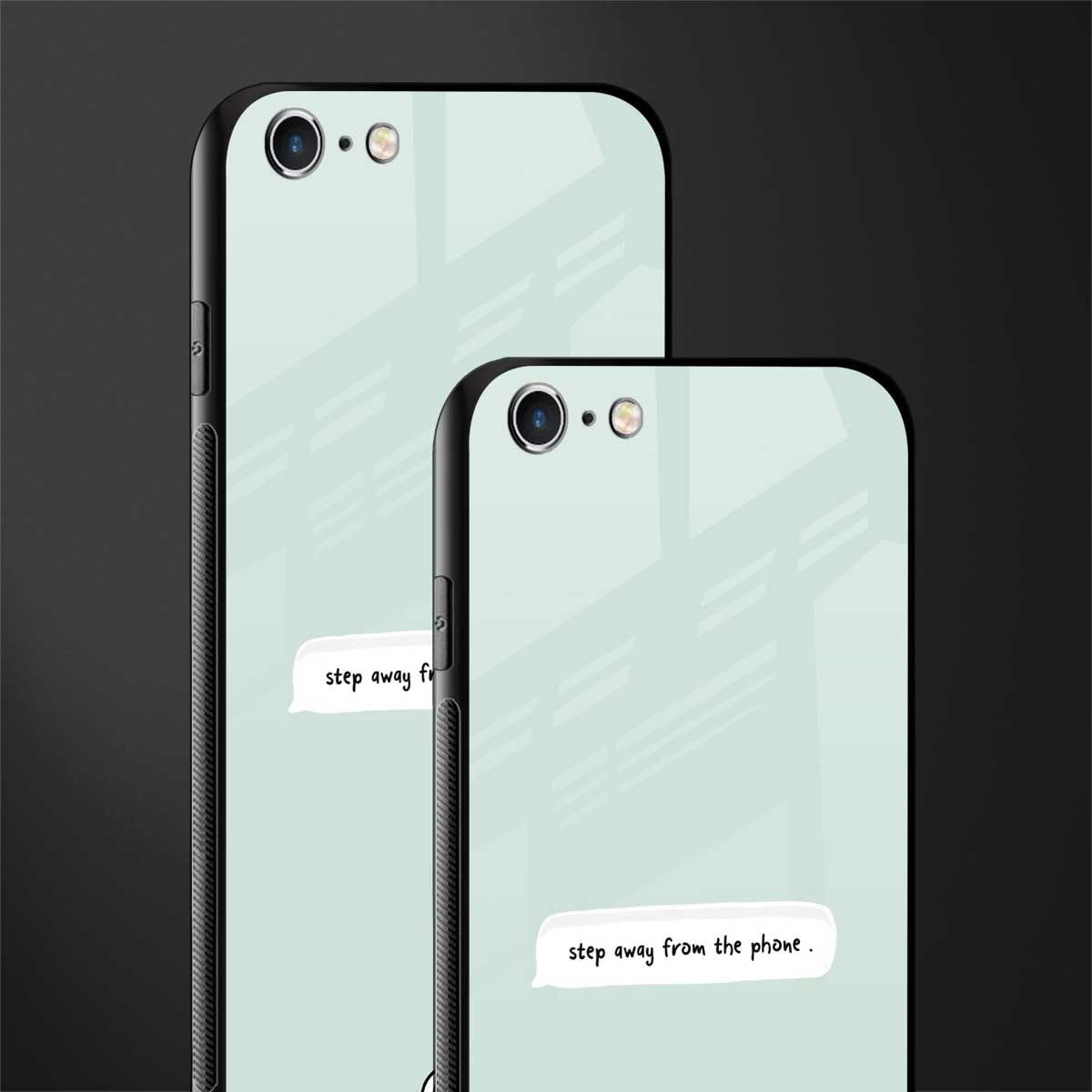 step away from the phone glass case for iphone 6 image-2