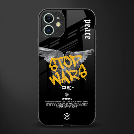 stop wars glass case for iphone 12 image