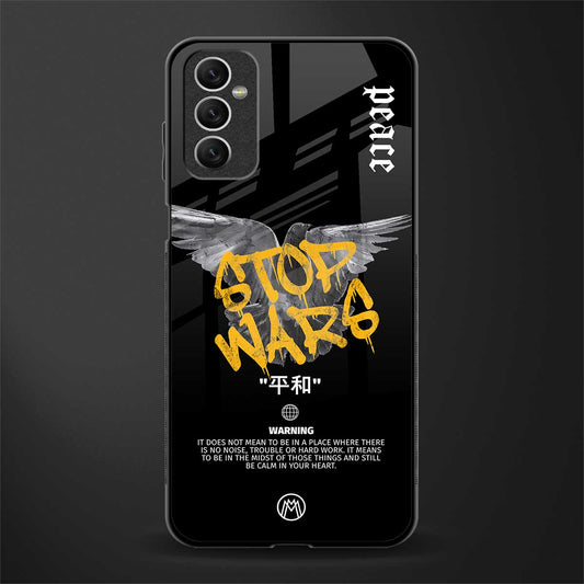 stop wars glass case for samsung galaxy m52 5g image
