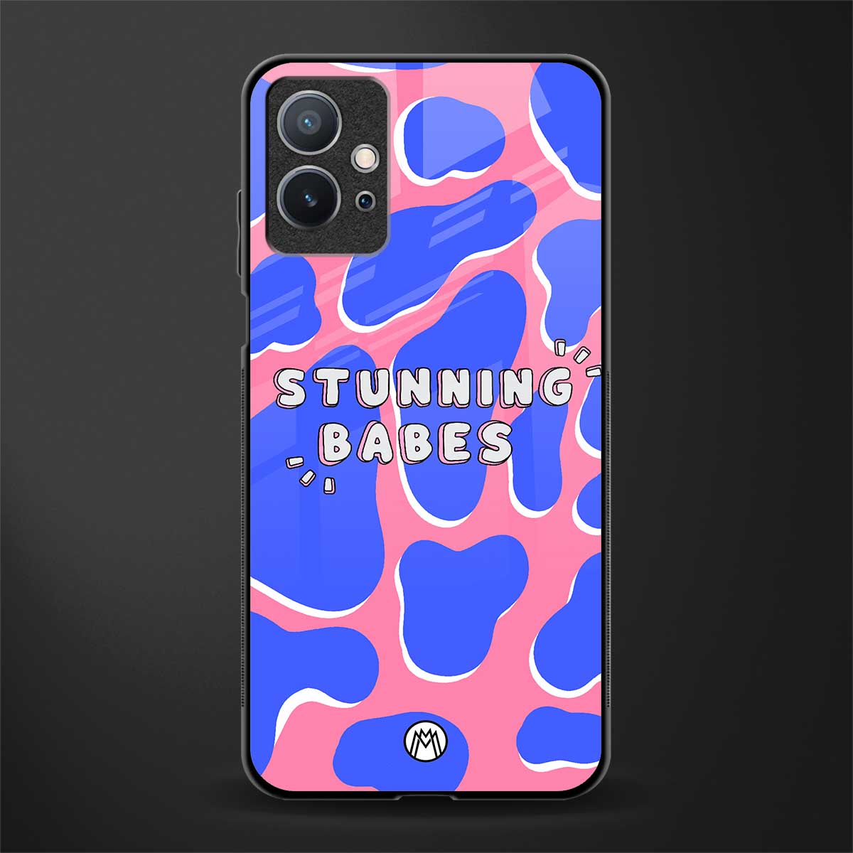 stunning babes glass case for vivo y75 5g image