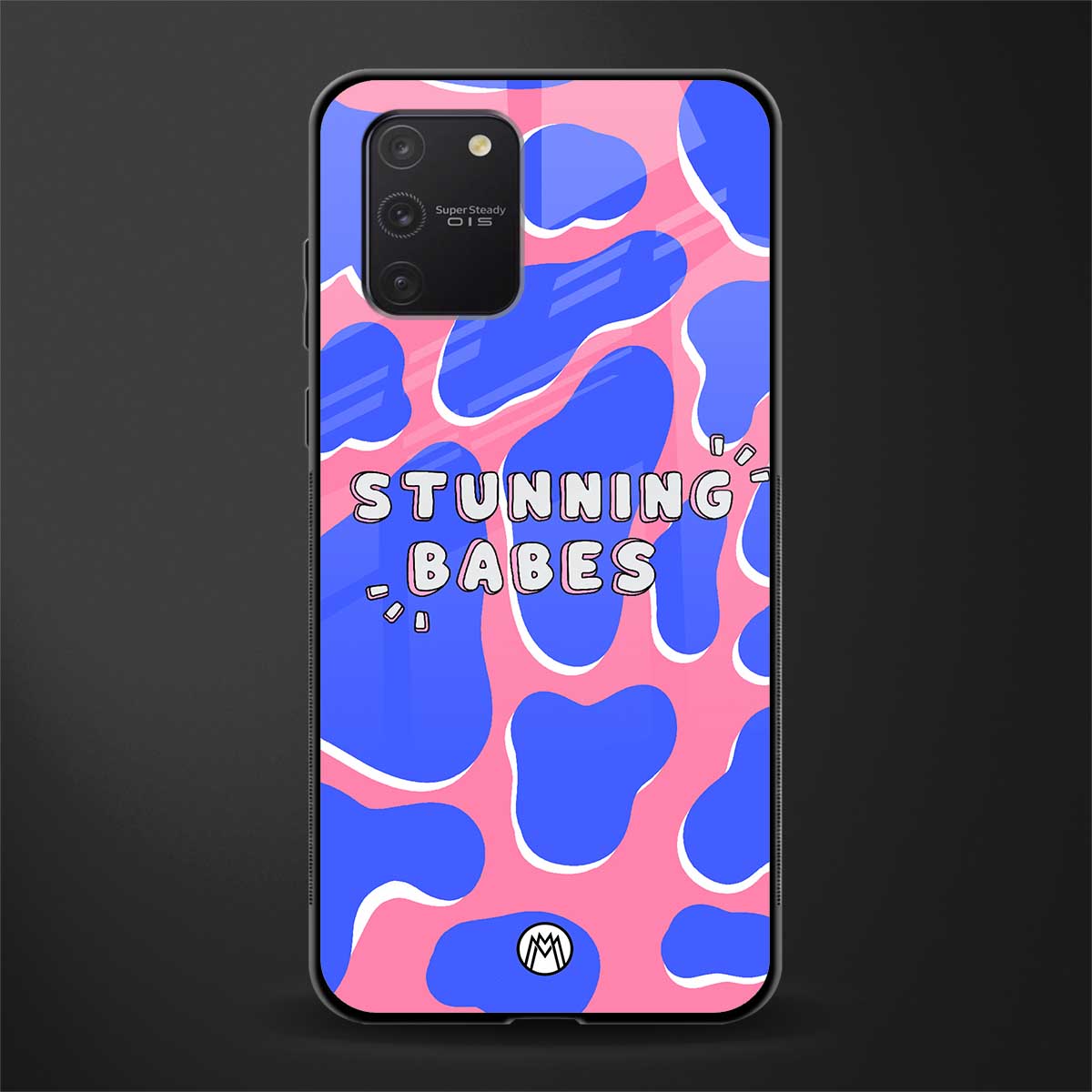 stunning babes glass case for samsung galaxy a91 image