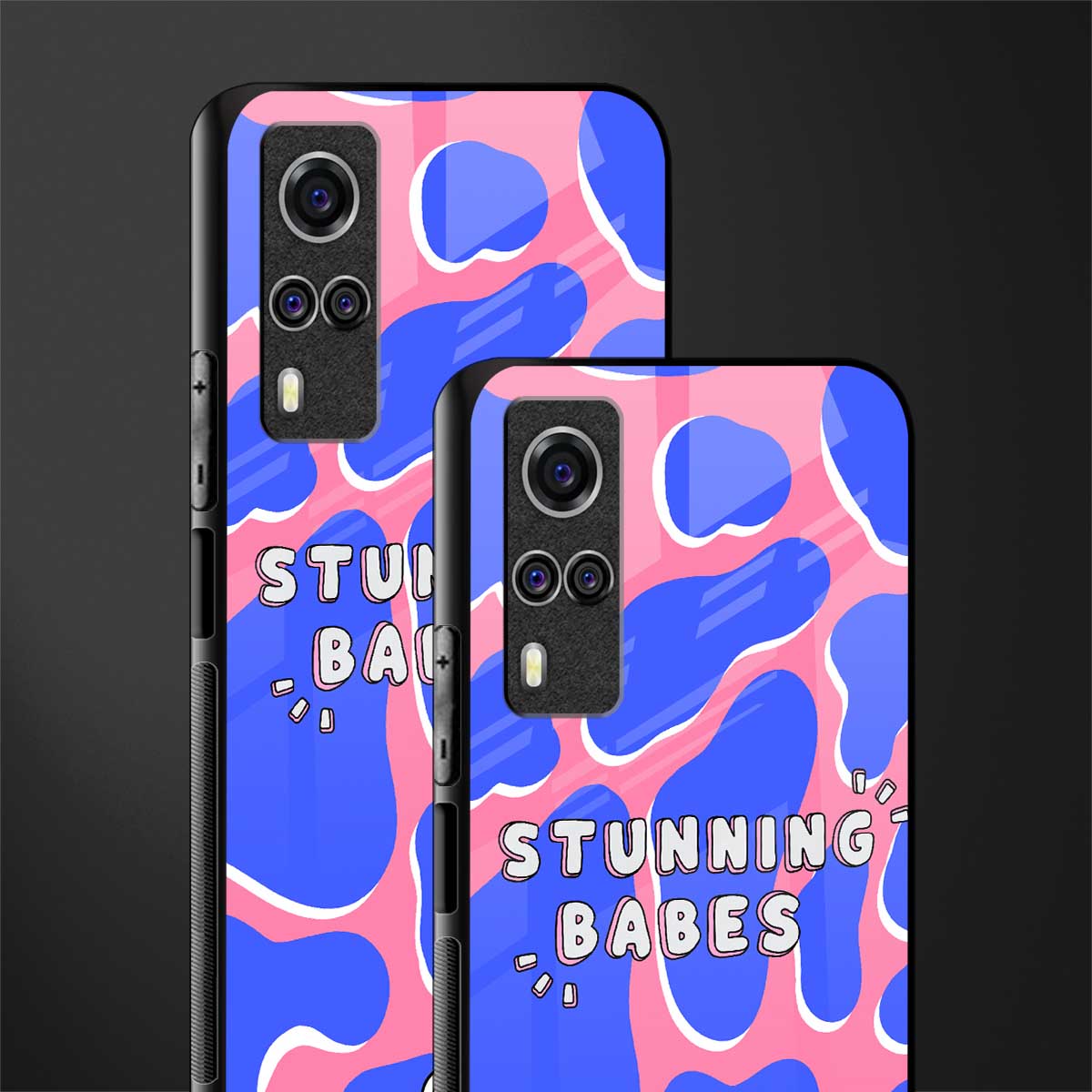 stunning babes glass case for vivo y51 image-2