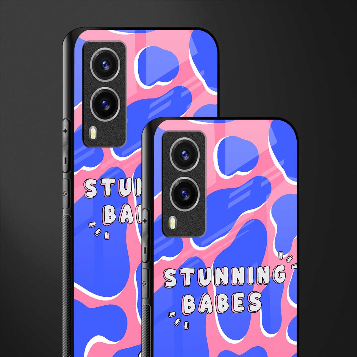 stunning babes glass case for vivo v21e 5g image-2