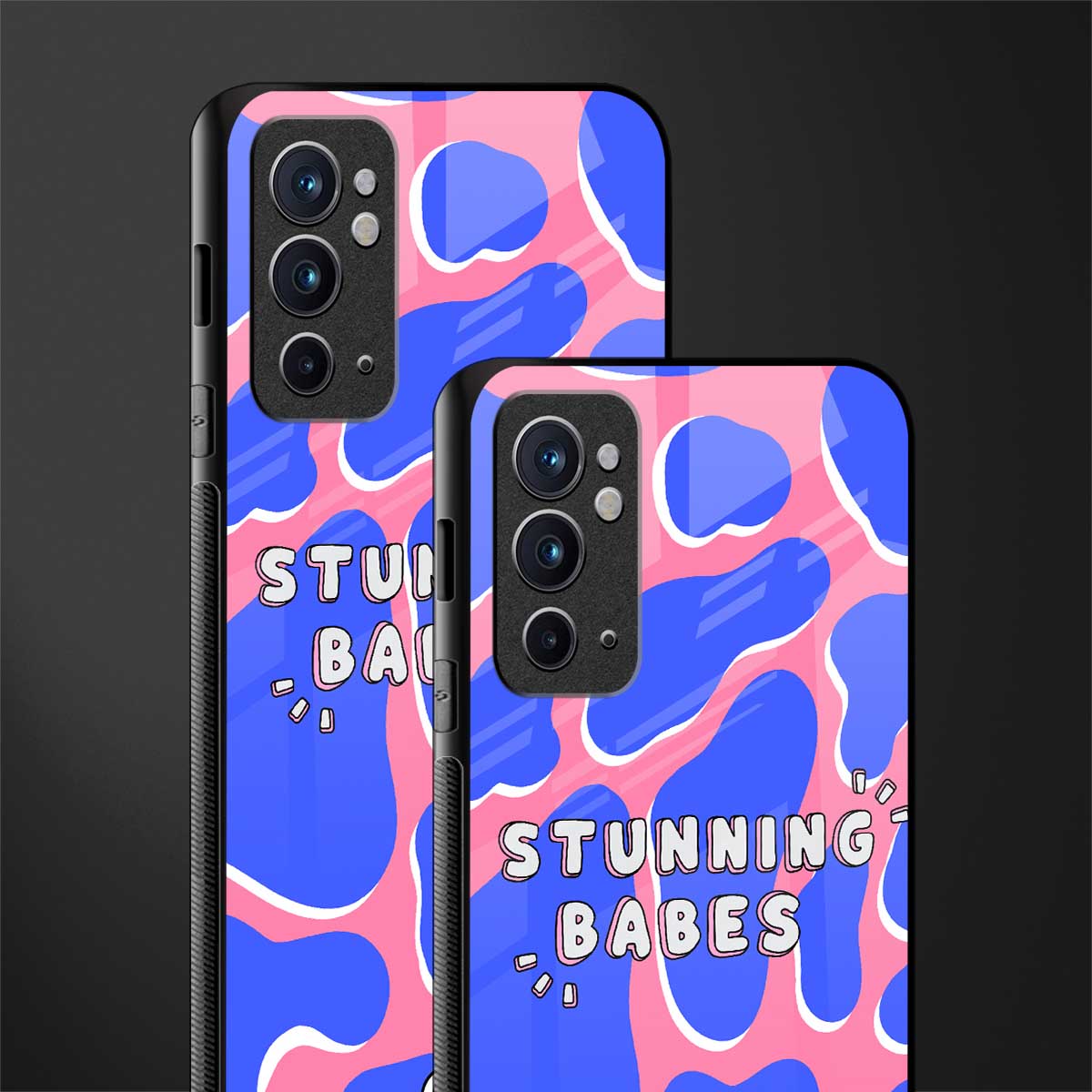 stunning babes glass case for oneplus 9rt image-2