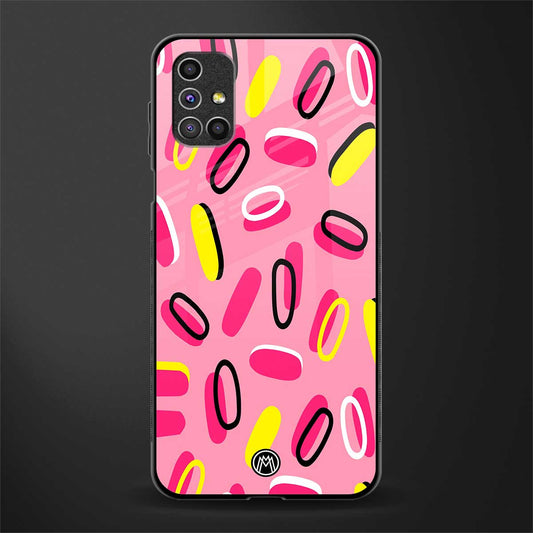 suger coating glass case for samsung galaxy m31s image