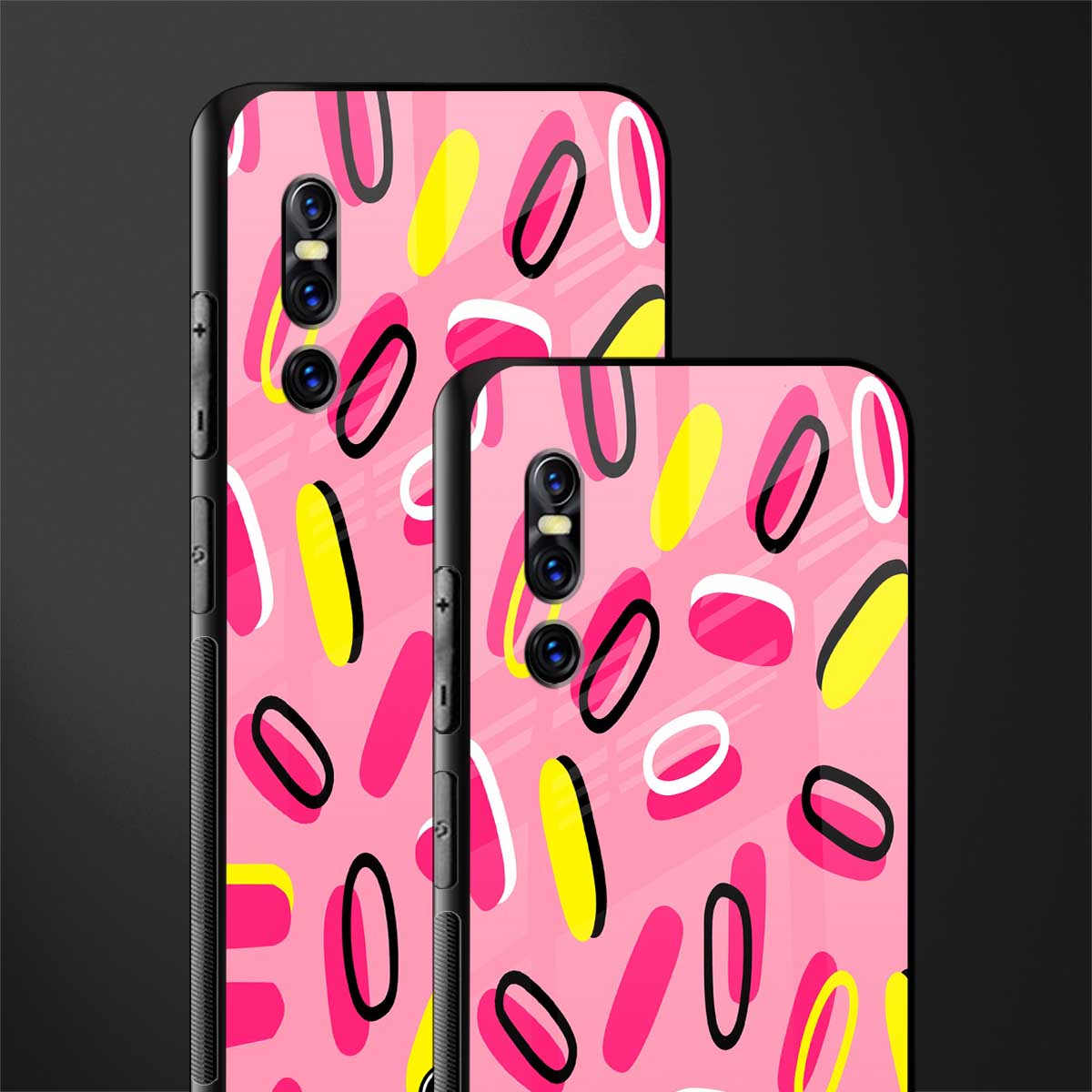 suger coating glass case for vivo v15 pro image-2