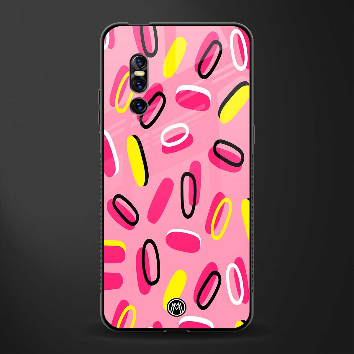 suger coating glass case for vivo v15 pro image
