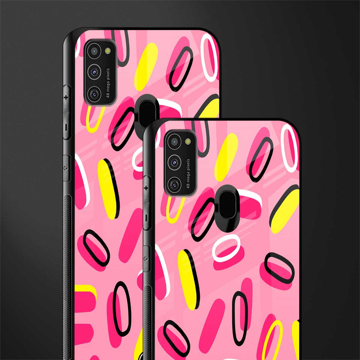 suger coating glass case for samsung galaxy m21 image-2