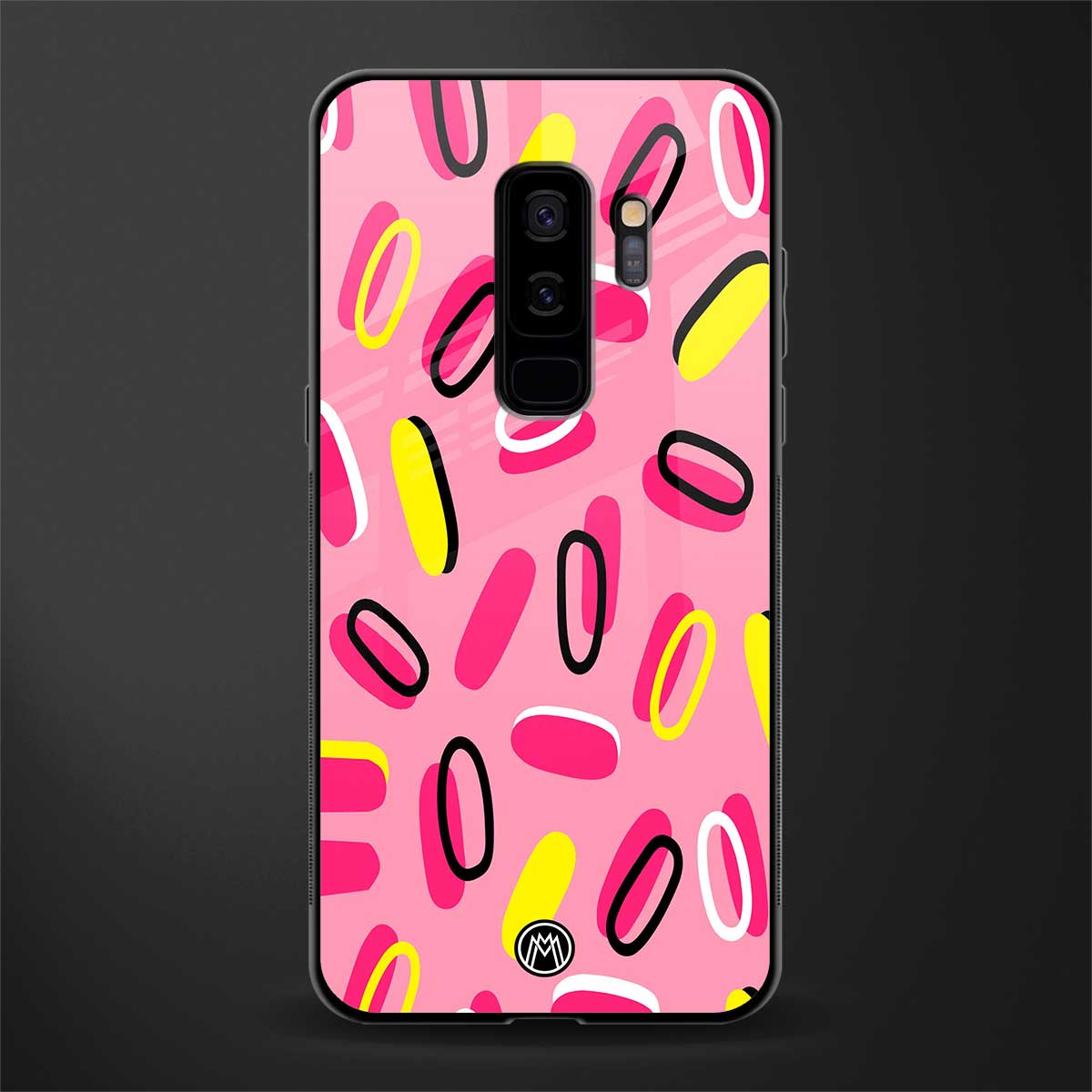 suger coating glass case for samsung galaxy s9 plus image