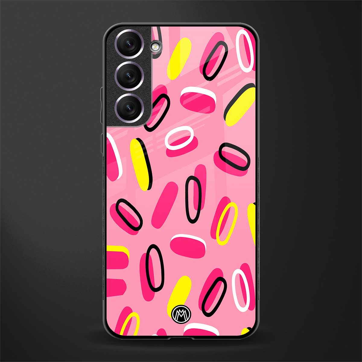 suger coating glass case for samsung galaxy s21 plus image
