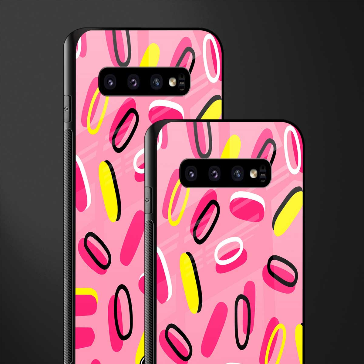 suger coating glass case for samsung galaxy s10 plus image-2