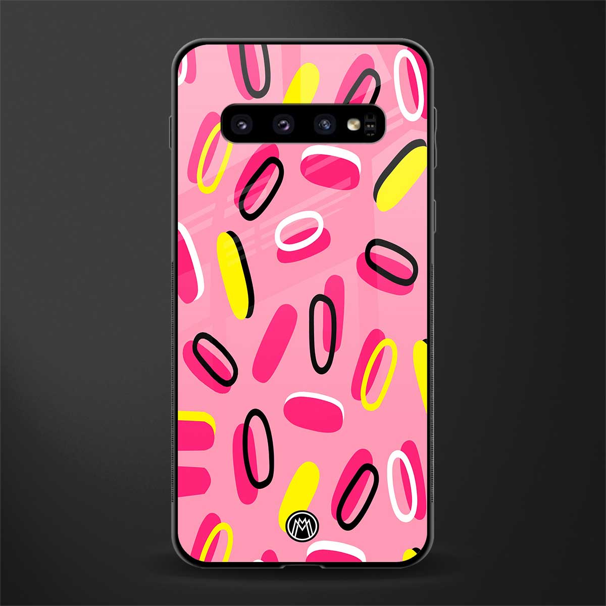 suger coating glass case for samsung galaxy s10 plus image