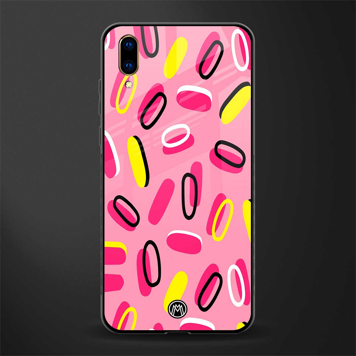 suger coating glass case for vivo v11 pro image