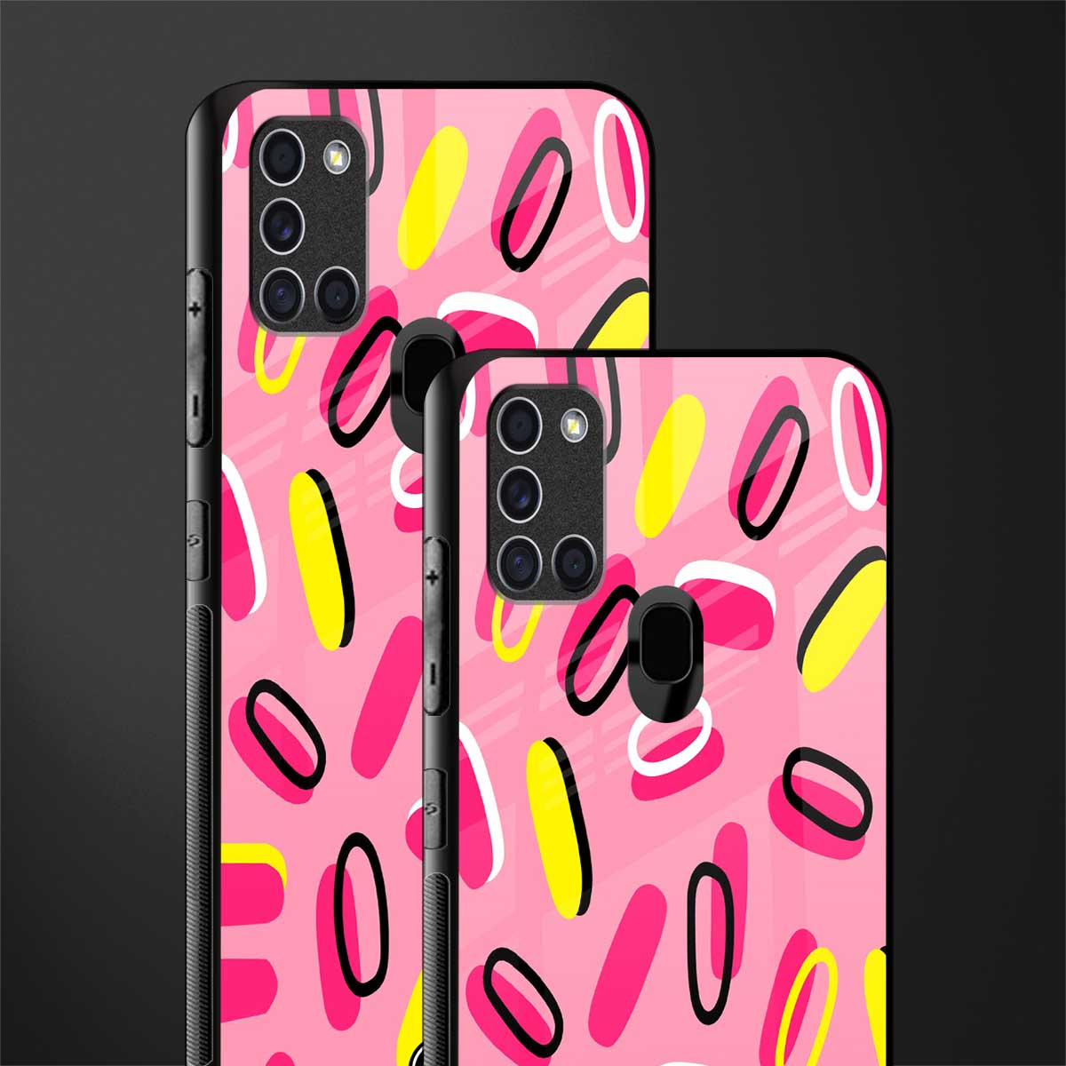 suger coating glass case for samsung galaxy a21s image-2