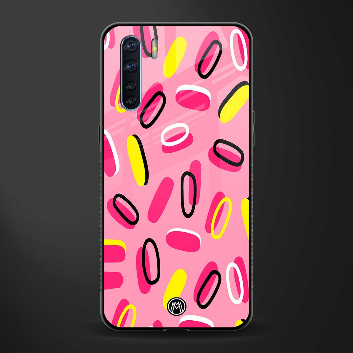 suger coating glass case for oppo f15 image