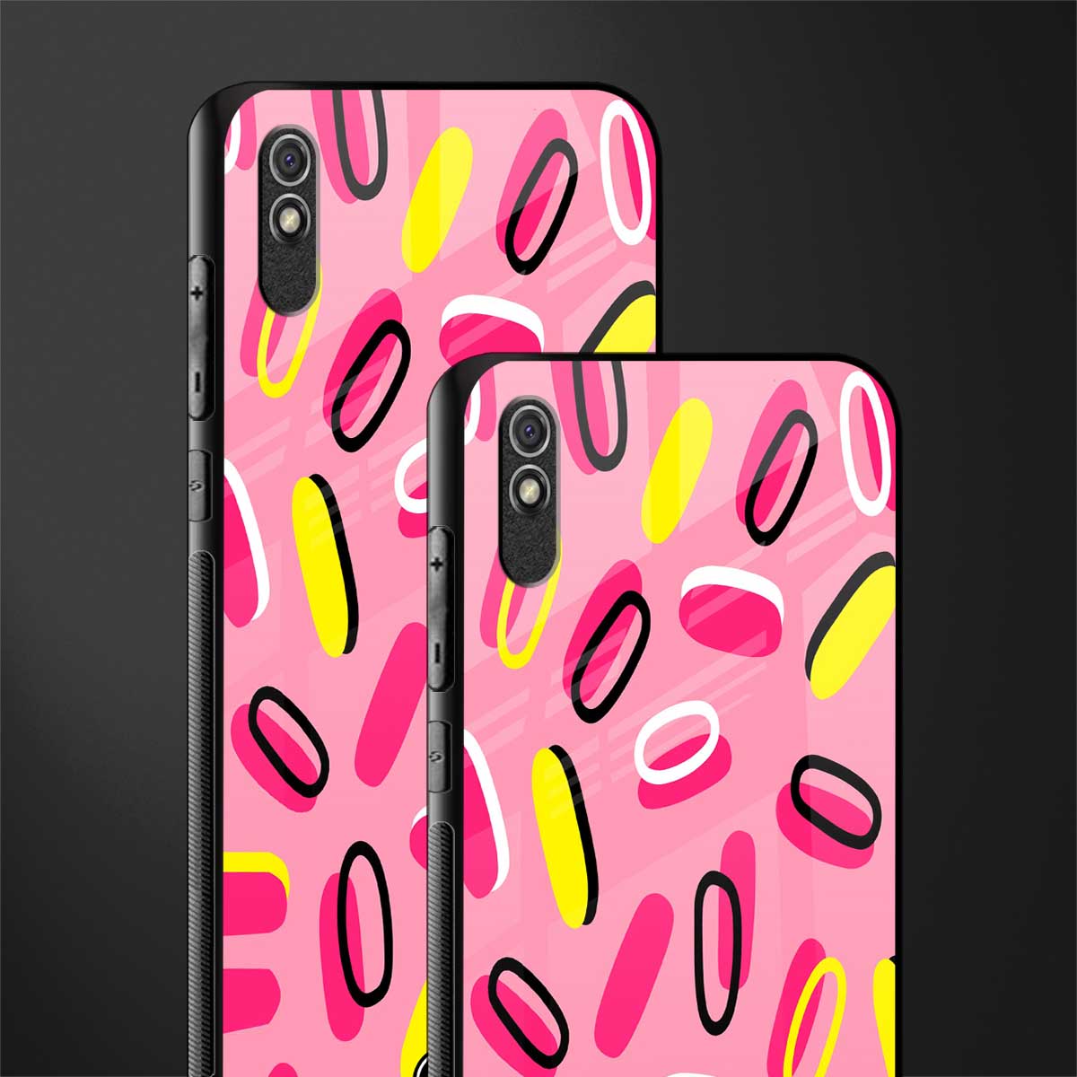 suger coating glass case for redmi 9i image-2