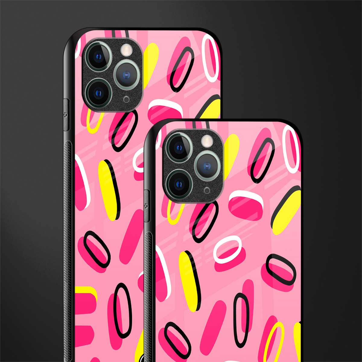 suger coating glass case for iphone 11 pro image-2